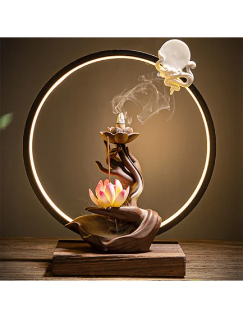 Mocoer Lotus Bergamot Healing Incense Burner