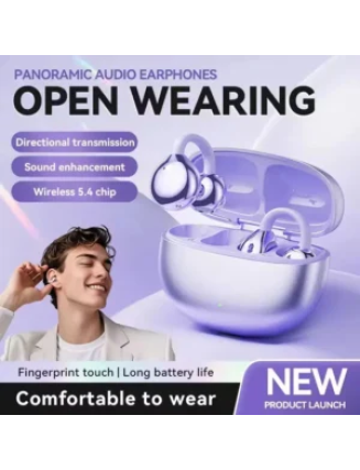 Lightweight Open Ear Clip Bluetooth Headphones