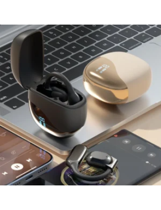 Wireless Open Ear Headphones with LED Display