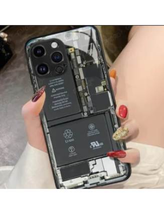 Circuit Board Glass Phone Case