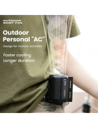 Summer Hot Sale Bladeless Waist Mounted Electric Fan