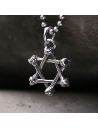 Mocoer 925 Sterling Silver Star of David Hope Protection Necklace